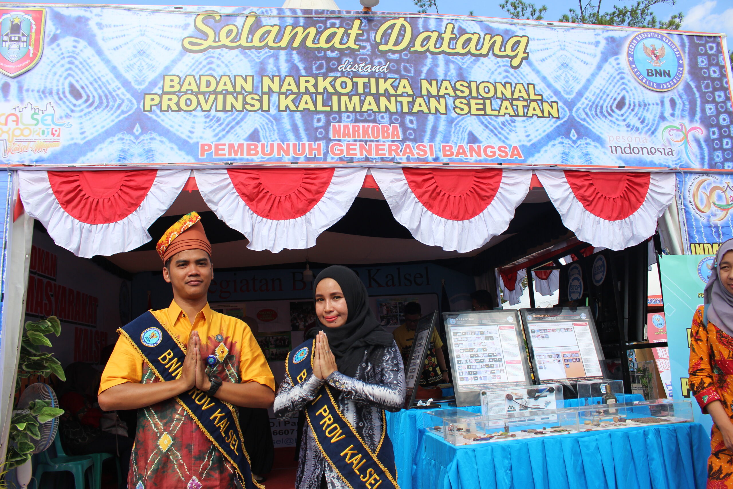 BNNP Kalsel Buka Stand Pameran Kalsel Expo 2019 BNNP Kalsel Buka Stand Pameran Kalsel Expo 2019