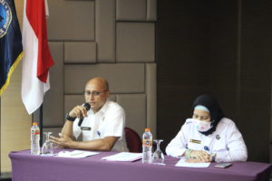 Kepala BNN Provinsi Kalimantan Selatan Membuka Monev Layanan Pasca Rehabilitasi di Provinsi Kalimantan Selatan.