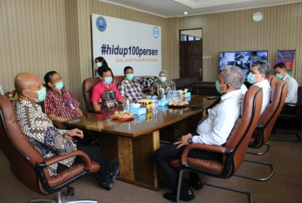 Kunjungan Kerja Kakanwil Kemenkumham Kalsel di BNNP Kalsel