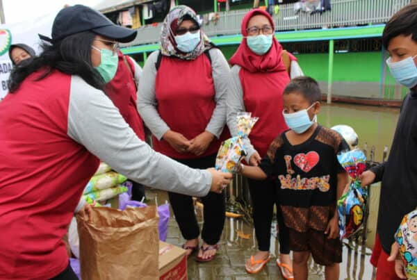 Dharma Wanita Persatuan BNN RI Peduli Korban Bencana Alam di Provinsi Kalimantan Selatan