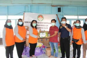 Dharma Wanita Persatuan BNN RI Peduli Korban Bencana Alam di Provinsi Kalimantan Selatan