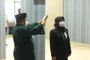 Kepala BNNP Kalsel Lantik Pejabat Fungsional di Lingkungan BNNP Kalsel