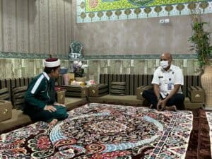Rencanakan Pesantren dan Majelis Ta’lim Bersinar, Kepala BNNP Kalsel Bersilaturahmi ke Guru Akhmad di Tabalong
