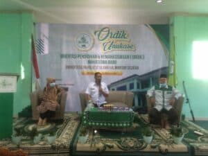 Sosialisasi Bahaya Narkoba dalam rangka Orientasi Pendidikan dan Kemahasiswaan (ORDIK) Mahasiswa Baru Universitas NU Kalsel.
