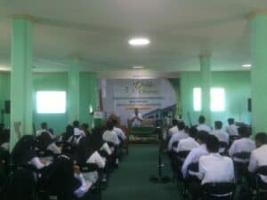 Sosialisasi Bahaya Narkoba dalam rangka Orientasi Pendidikan dan Kemahasiswaan (ORDIK) Mahasiswa Baru Universitas NU Kalsel.