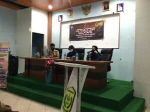 Sosialisasi Bahaya Narkoba dalam rangka NGOPI (Ngobrol Pramuka Terkini) Bersama DKR Banjarmasin Selatan