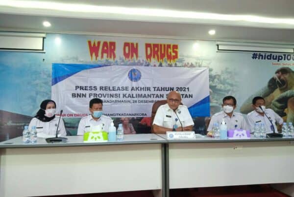 BNNP Kalsel Sita 24 Kg Lebih Shabu Selama Tahun 2021