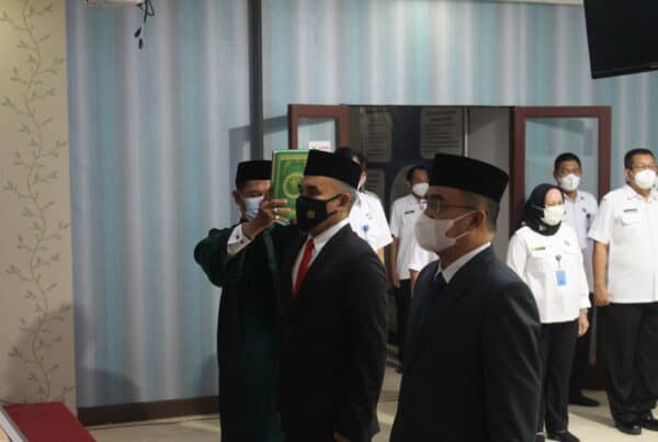 Kepala BNNP Kalsel Lantik Kepaka BNNK Banjarmasin.