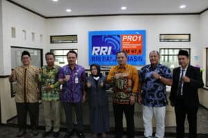 Kepala BNNP Kalsel Menjadi Narasumber pada Siaran Dadakan di Pro 1 RRI Banjarmasin