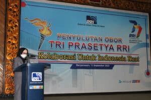 Kepala BNNP Kalsel Hadiri Acara Peringatan Hari Radio Republik Indonesia ke-77 Tahun 2022
