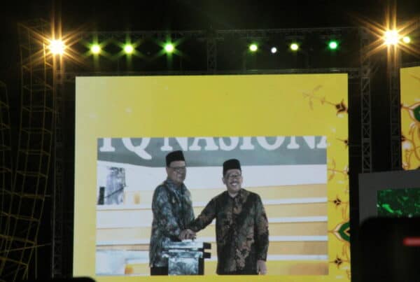 Kepala BNNP Kalsel Hadiri Acara Penutupan MTQ Nasional XXIX Tahun 2022 di Kiram Park
