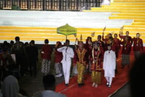 Kepala BNNP Kalsel Wakili Kepala BNN RI dalam rangka Menghadiri Pembukaan MTQ Nasional XXIX Tahun 2022 di Provinsi Kalimantan Selatan