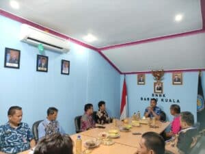 Kabag Umum dan Kabid Pemberantasan BNNP Kalsel Melakukan Kunjungan ke BNNK Barito Kuala Terkait Supervisi Manajemen Kinerja