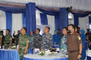 Kepala BNNP Kalsel Hadiri Acara Peringatan HUT Ke-26 Lanal Banjarmasin.