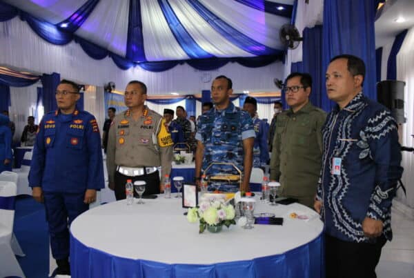 Kepala BNNP Kalsel Hadiri Acara Peringatan HUT Ke-26 Lanal Banjarmasin.