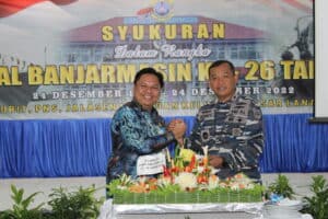 Kepala BNNP Kalsel Hadiri Acara Peringatan HUT Ke-26 Lanal Banjarmasin.