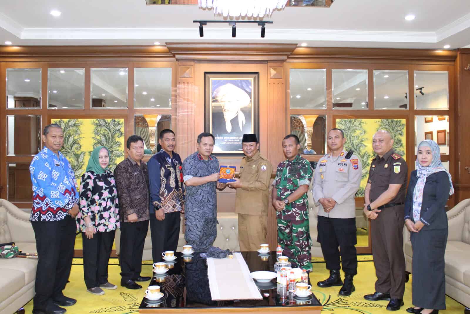 Perkuat Sinergi, Kepala BNNP Kalsel Temui Pj. Bupati Barito Kuala Kepala BNNP Kalsel Temui Pj. Bupati Barito Kuala