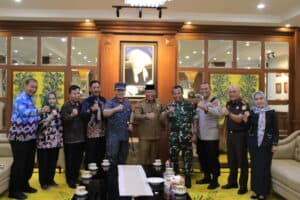 Kepala BNNP Kalsel Temui Pj. Bupati Barito Kuala