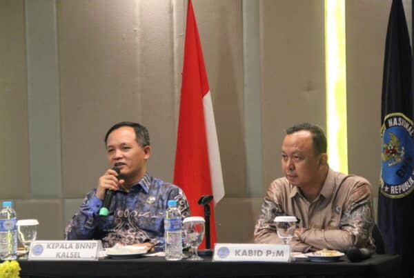 Kepala BNNP Kalsel Berikan Arahan Singkat Sekaligus Membuka Secara Resmi Workshop Penggiat P4GN di Instansi Pemerintah