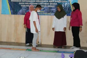 Pertemuan Kedua Intervensi Ketahanan Keluarga Anti Narkoba pada Kelurahan Sungai Besar dan Loktabat Utara
