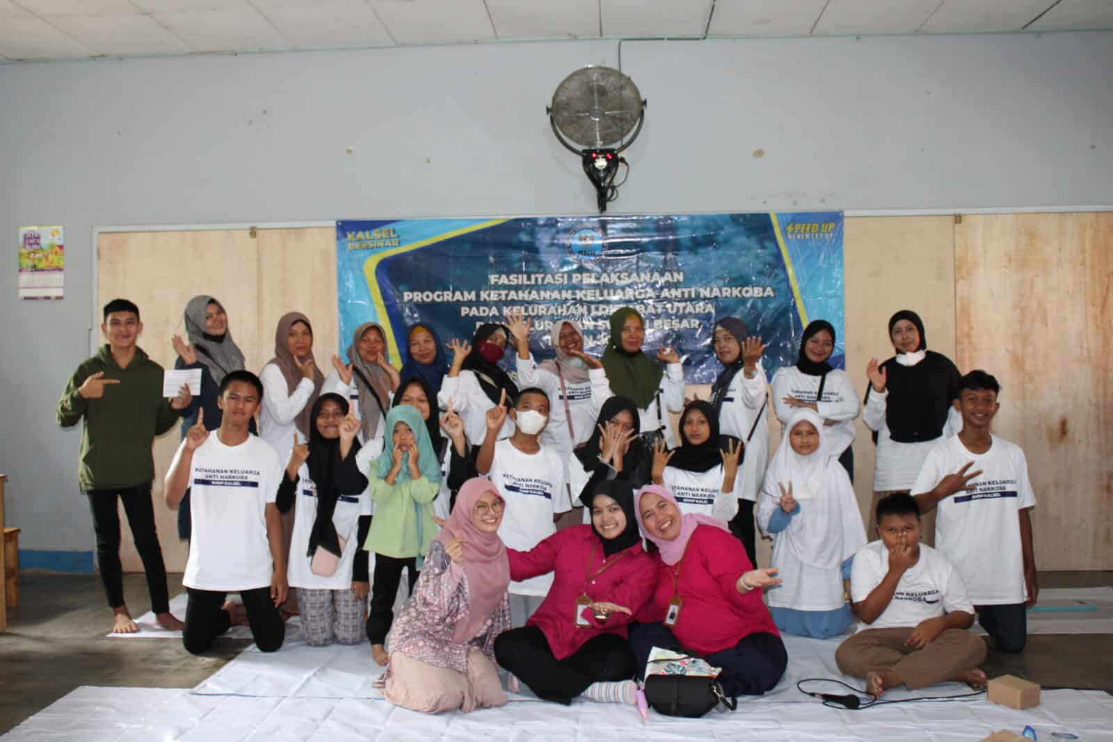 Pertemuan Kedua Intervensi Ketahanan Keluarga Anti Narkoba pada Kelurahan Sungai Besar dan Loktabat Utara Pertemuan Kedua Intervensi Ketahanan Keluarga Anti Narkoba pada Kelurahan Sungai Besar dan Loktabat Utara