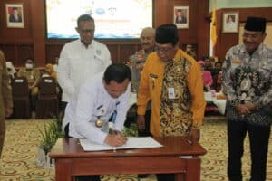 Gubernur Kalsel dan Kepala BNNP Kalsel Tandatangani Nota Kesepahaman