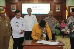 Gubernur Kalsel dan Kepala BNNP Kalsel Tandatangani Nota Kesepahaman