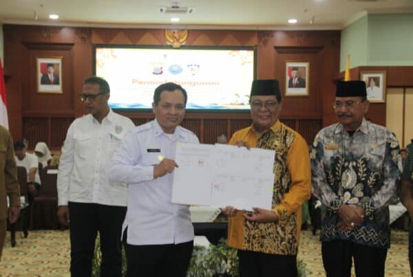 Gubernur Kalsel dan Kepala BNNP Kalsel Tandatangani Nota Kesepahaman