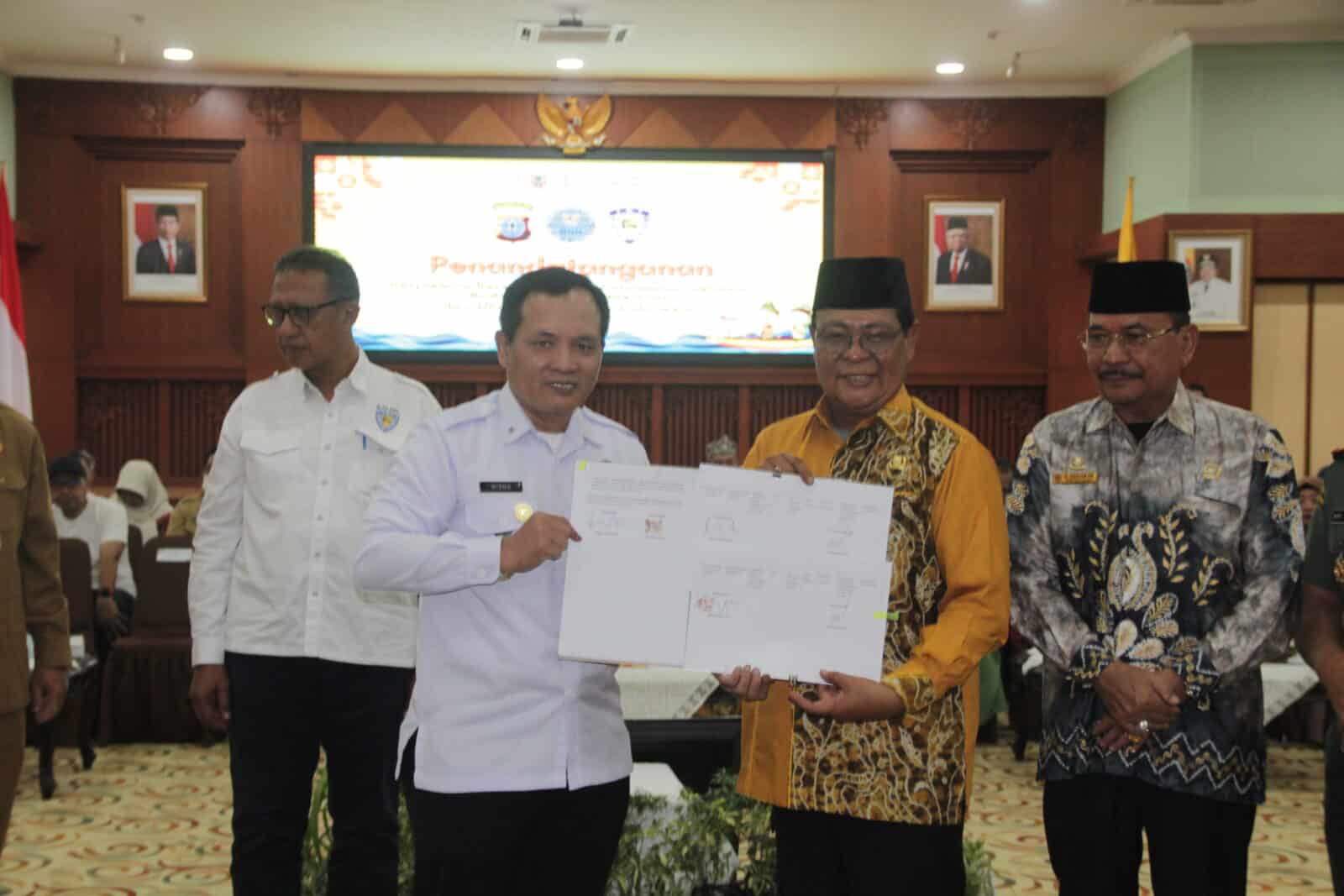 Gubernur Kalsel dan Kepala BNNP Kalsel Tandatangani Nota Kesepahaman Gubernur Kalsel dan Kepala BNNP Kalsel Tandatangani Nota Kesepahaman