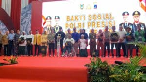 Kepala BNNP Kalsel Menghadiri Bakti Sosial Polri Presisi untuk Negeri bersama Masyarakat Kalimantan Selatan Bersama Wakapolri