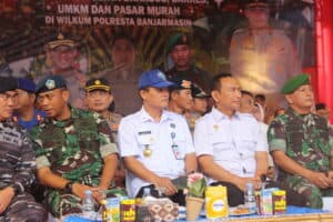 Kepala BNNP Kalsel Hadiri Kegiatan Deklarasi Pemilu Damai dan Bakti Sosial