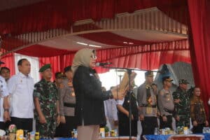 Kepala BNNP Kalsel Hadiri Kegiatan Deklarasi Pemilu Damai dan Bakti Sosial